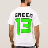 Rol Logo 2 Sided (wit) T-shirt (Achterkant)