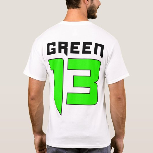 Rol Logo 2 Sided (wit) T-shirt (Achterkant)