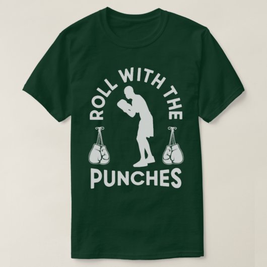 Rol met de Punch Boxing T-shirt (Design voorkant)