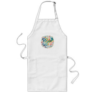 Rol met het T-shirt – Grappige Sushi Liefhebber Gr Lang Schort