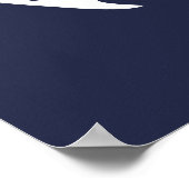 Rol met hoofdtelefoon poster (Hoek)