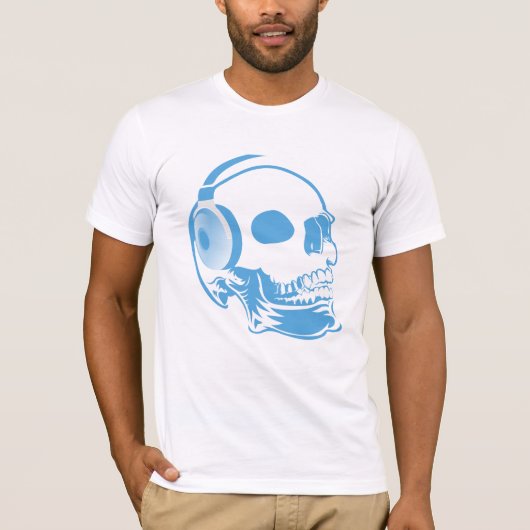 Rol met hoofdtelefoon t-shirt (Voorkant)