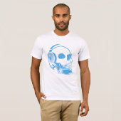 Rol met hoofdtelefoon t-shirt (Voorkant volledig)