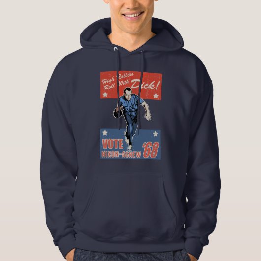 Rol met nixon hoodie (Voorkant)