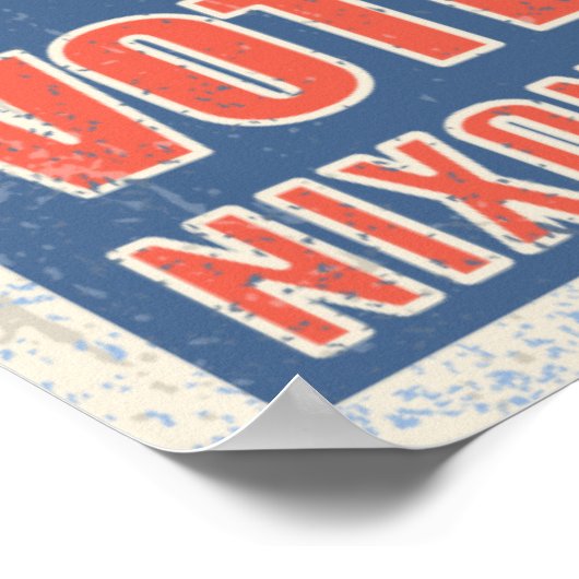 Rol met nixon poster (Hoek)