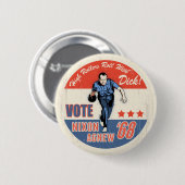 Rol met nixon ronde button 5,7 cm (Voorkant /achterkant)