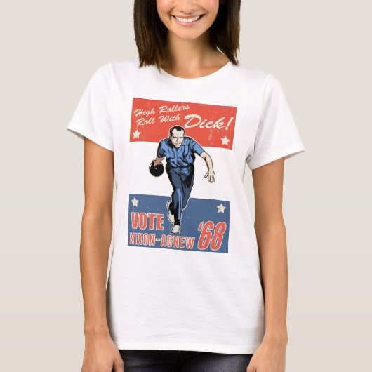 Rol met nixon t-shirt (Voorkant)