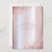 Rol modern diamantluxe roos goud, zoet 16 invi kaart (Achterkant)