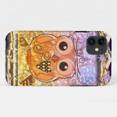 Rol modern Owl-ontwerp Case-Mate iPhone Case (Achterkant (horizontaal))