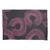 Rol, moderne, trendy waterverf borstelillustratie kussensloop (Voorkant)