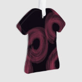 Rol, moderne, trendy waterverf borstelillustratie ornament (voorkant)