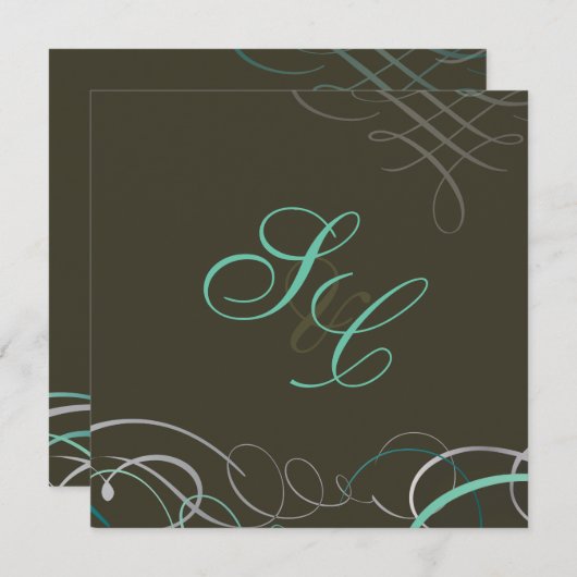 Rol/moerassen/iets blauw kaart (Voorkant / Achterkant)