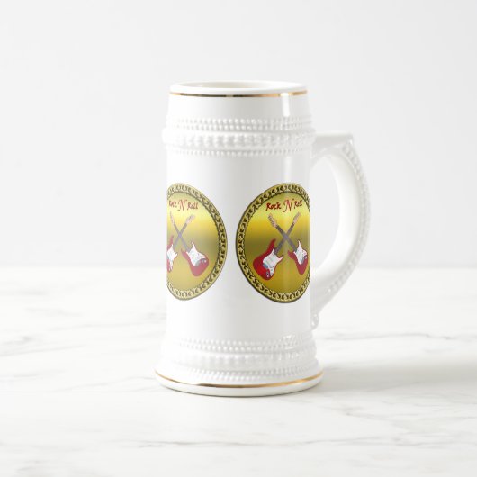 Rol N met elektrische gitaren Bierpul (Voorkant rechts)