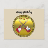 Rol N met elektrische gitaren Briefkaart (Voorkant)