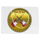 Rol N met elektrische gitaren Large Cadeautasje (Achterkant)