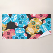 Rol naadloze achtergrond badhanddoek (Badhanddoek)