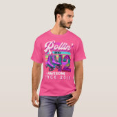 Rol naar 12 Geweldige 2011 Roller Skating 12e Verj T-shirt (Voorkant volledig)