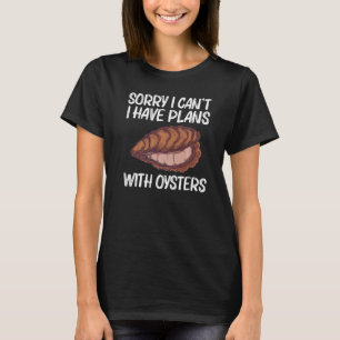 Rol oester voor mannen Oyster Shucker Clam Shel T-shirt