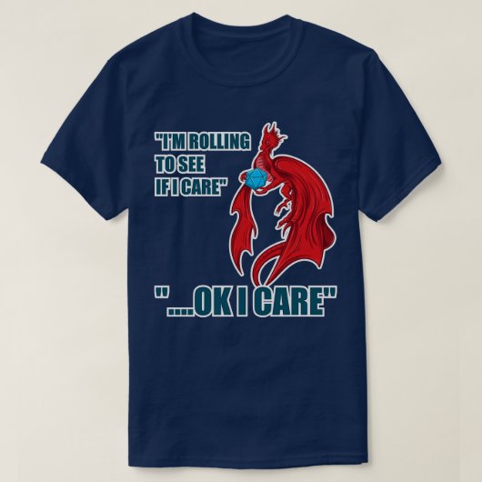Rol om te zien of ik t-shirt (Design voorkant)