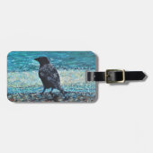 Rol op het Beach schilderen Bagagelabel (Voorkant horizontaal)