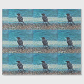 Rol op het Beach schilderen Cadeaupapier (Vlak)