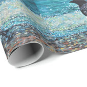 Rol op het Beach schilderen Cadeaupapier (Rol Hoek)