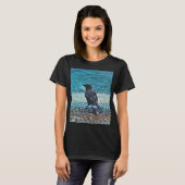 Rol op het Beach schilderen T-shirt (Voorkant volledig)