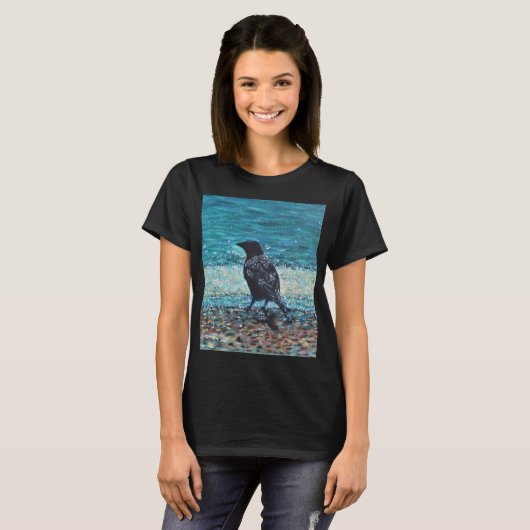 Rol op het Beach schilderen T-shirt (Voorkant volledig)