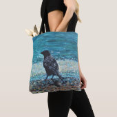 Rol op het Beach schilderen Tote Bag (Dichtbij)