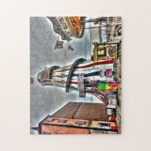 Rol op! Rol op! Al het plezier van de beurs Legpuzzel (Verticaal)