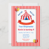 Rol op! Rol op! Circus verjaardagsfeestje in het r Kaart (Voorkant)