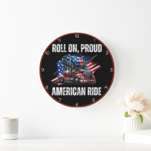 Rol op, trotse Amerikaanse rit Grote Klok