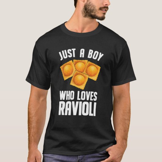 Rol Ravioli-ontwerp voor jongens Mannen Ravioli Pa T-shirt (Voorkant)