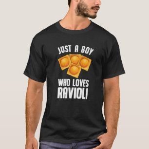 Rol Ravioli-ontwerp voor jongens Mannen Ravioli Pa T-shirt
