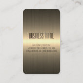 Rol Roestvrij staal Metaal #2 Visitekaartje (Achterkant)