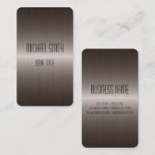 Rol Roestvrij staal Metaal Visitekaartje (Voorkant / Achterkant)