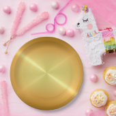 Rol Roestvrij staal Papieren Bordje (Feest)