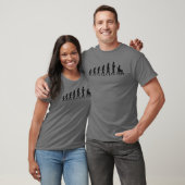 Rol rolstoelevolutie | Funny Easy Push-stoel T-shirt (Unisex)