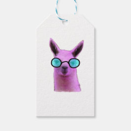 Rol Roze Llama! Cadeaulabel