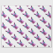 Rol Roze Llama! Cadeaupapier (Vlak)