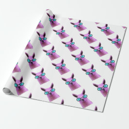 Rol Roze Llama! Cadeaupapier