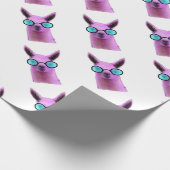 Rol Roze Llama! Cadeaupapier (Hoek)