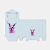 Rol Roze Llama! Cadeautasje Bedankdoosjes (Uitgevouwen)