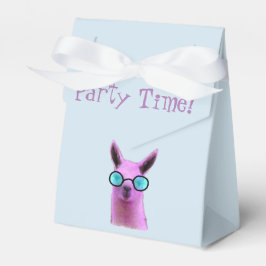 Rol Roze Llama! Cadeautasje Bedankdoosjes