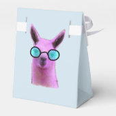 Rol Roze Llama! Cadeautasje Bedankdoosjes (Achterkant)