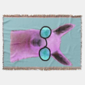 Rol Roze Llama! Deken (Voorkant)