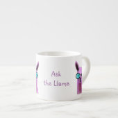 Rol Roze Llama! Espresso Kop (Voorkant rechts)