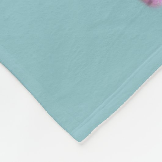 Rol Roze Llama! Fleece Deken (Hoek)