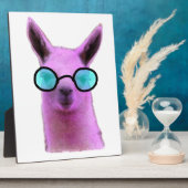 Rol Roze Llama! Fotoplaat (Zijkant)