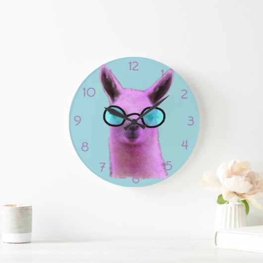 Rol Roze Llama! Grote Klok (Huis)